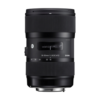 Sigma 18-35mm F1.8 DC HSM - Art Canon EF-mount Lens
