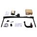 Afneembare Westfalia Afneembare trekhaak voor VW Polo 5 (incl. GTI, Cross, Bluemotion) (BJ 06/2009-04/2014) - in set met 13 pins. fzg.-spec. Westfalia elektrische set