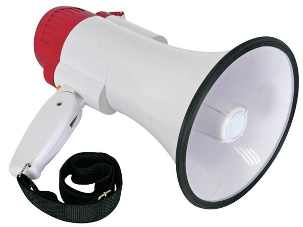 Velleman MP10SR Megafoon - Rood/Wit