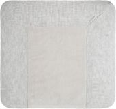 Baby's Only Gebreide baby aankleedkussenhoes - Waskussenhoes - Overtrek verzorgingskussen Hope - Ecru - 75x85 cm