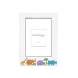 Reed & Barton Jungle Parade Zilveren Plaat 4-Inch bij 6-Inch Frame