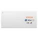 CIARRA CBHT20E - Chauffage électrique 2000W - Radiateur inertie sèche céramique - Chauffage salle de bain - Radiateur mural avec thermostat - Programmable - IP24 - 20m² - Blanc