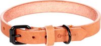 Flamingo Leano Gewoon Halsband Honden - Halsband Leano Cognac S 29-35cm 15mm