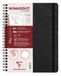Clairefontaine 782361C Nomaddict (ex Age Bag) Notitieboek Spiraalbinding en Uitscheurbare Strook My.Notes Zwart - A5+ 16x21cm - 120 Uitscheurbare Pagina's Gelijnd - Wit Papier 90 g - Omslag Karton