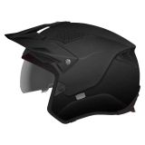 MT Helmets Casque jet District Sv S Pure Noir mat S