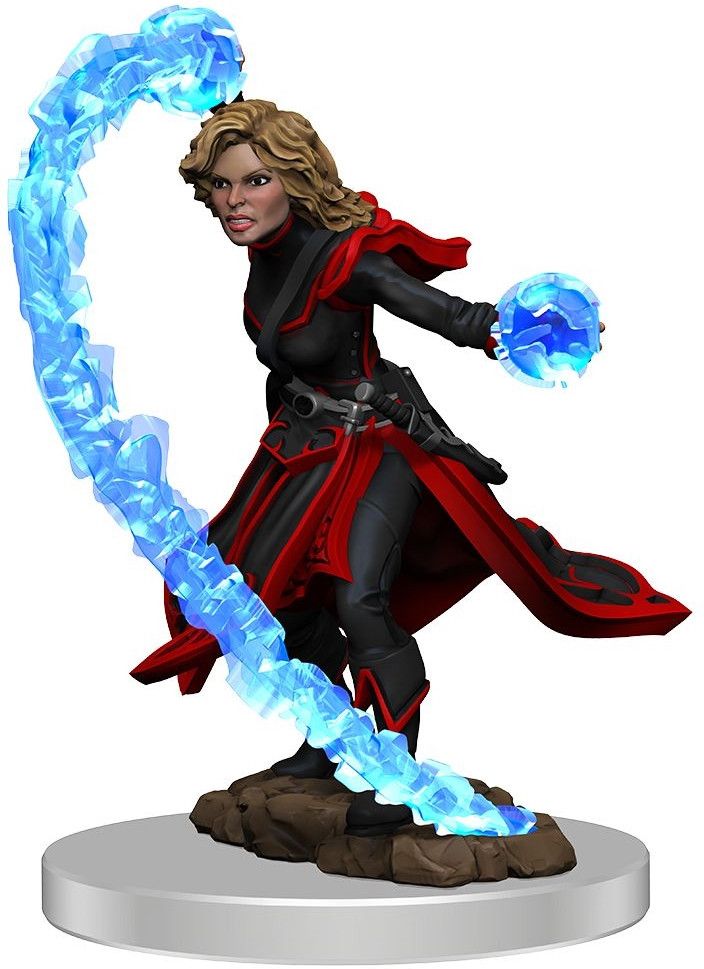 WizKids Pathfinder Battles: Female Human Wizard Premium Painted Figure