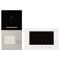 HHG VILLA-AP-SET-1 Vidéophone 2 fils Aluminium (brossé)