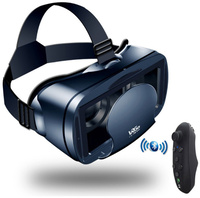ETVR VR Virtual Reality 3D Bril 120Â° Met Bluetooth Afstandsbediending voor Telefoon