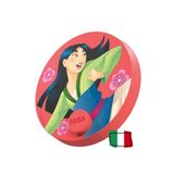 FABA Disney Geluidsschijf - Mulan - verhalen en geluidsverhalen voor jongens en meisjes van 5 tot 10 jaar - luisteren met verhalen en Faba+, educatief spel Italiaanse versie