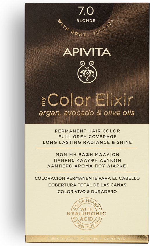 Apivita My Color Elixir 7.0 Blonde - 50ml