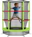 Trampoline pour enfants - Trampoline avec filet de sécurité - Diamètre 140 cm, hauteur 190 cm - convient aux enfants jusqu'à 45 kg - âge 3-6 ans - vert