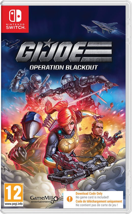 Maximum Games gi joe operation blackout (code in a box) Nintendo Switch