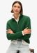Superdry Gebreide rugbytrui met halve rits Dames forest green
