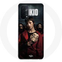 Maniacase Etui voor Oppo A74 La casa de papel Tokio