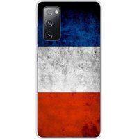 Samsung Galaxy S20 FE Franse vlag siliconen hoesje