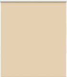 vidaXL Rolgordijn verduisterend 130x150 cm stofbreedte 126,6 cm beige