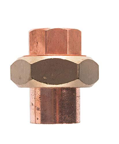 Mueller B & K Pipe Fitting, Wrot Tailpiece, 1-In. Copper Union -W 68005