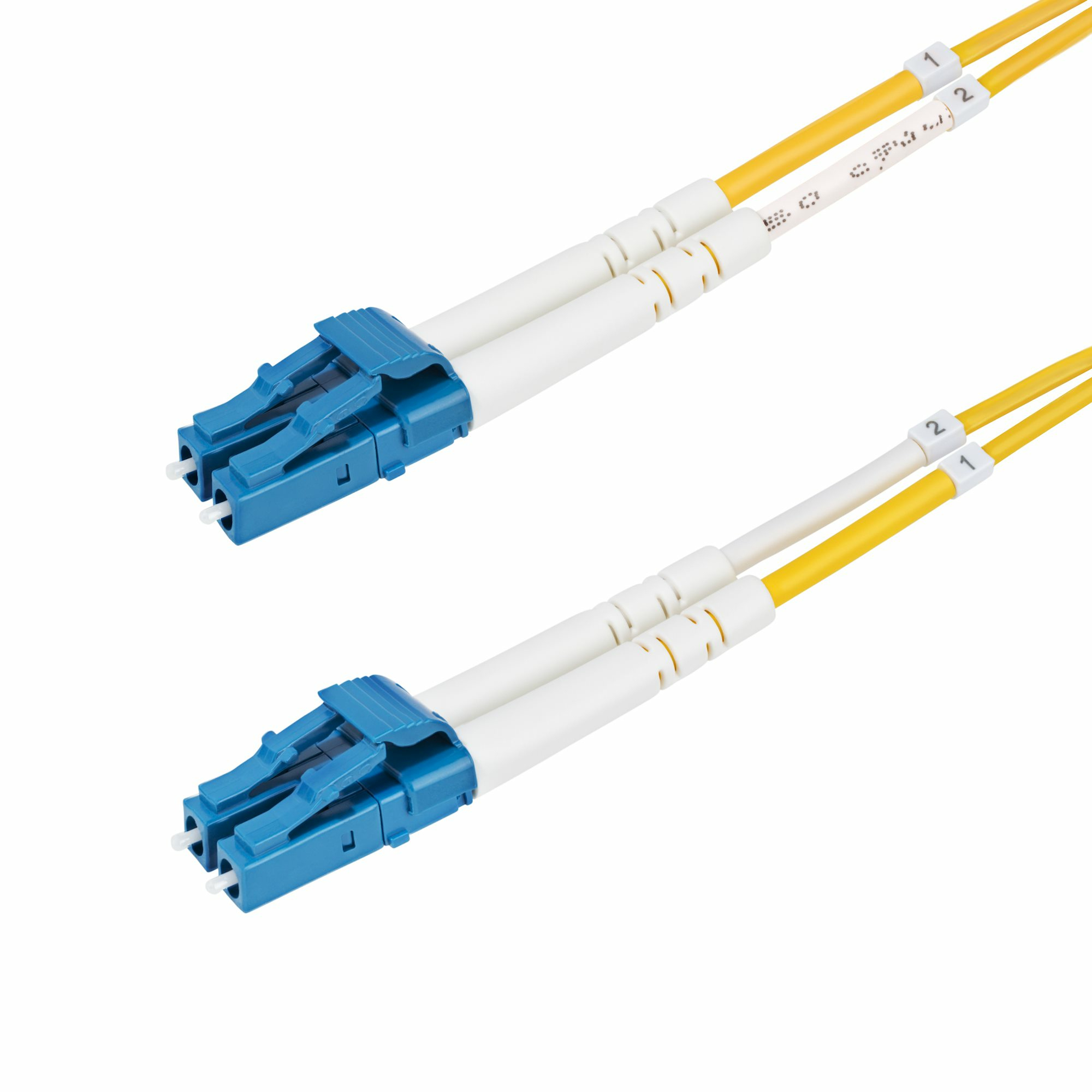 StarTech.com 25m LC naar LC (UPC) OS2 Single Mode Duplex Glasvezel Kabel, 9/125&#181;m, Laser Optimized, 10Gbs, Flexibel Buigen, Low Insertion Loss, LSZH Fiber Patchkabel