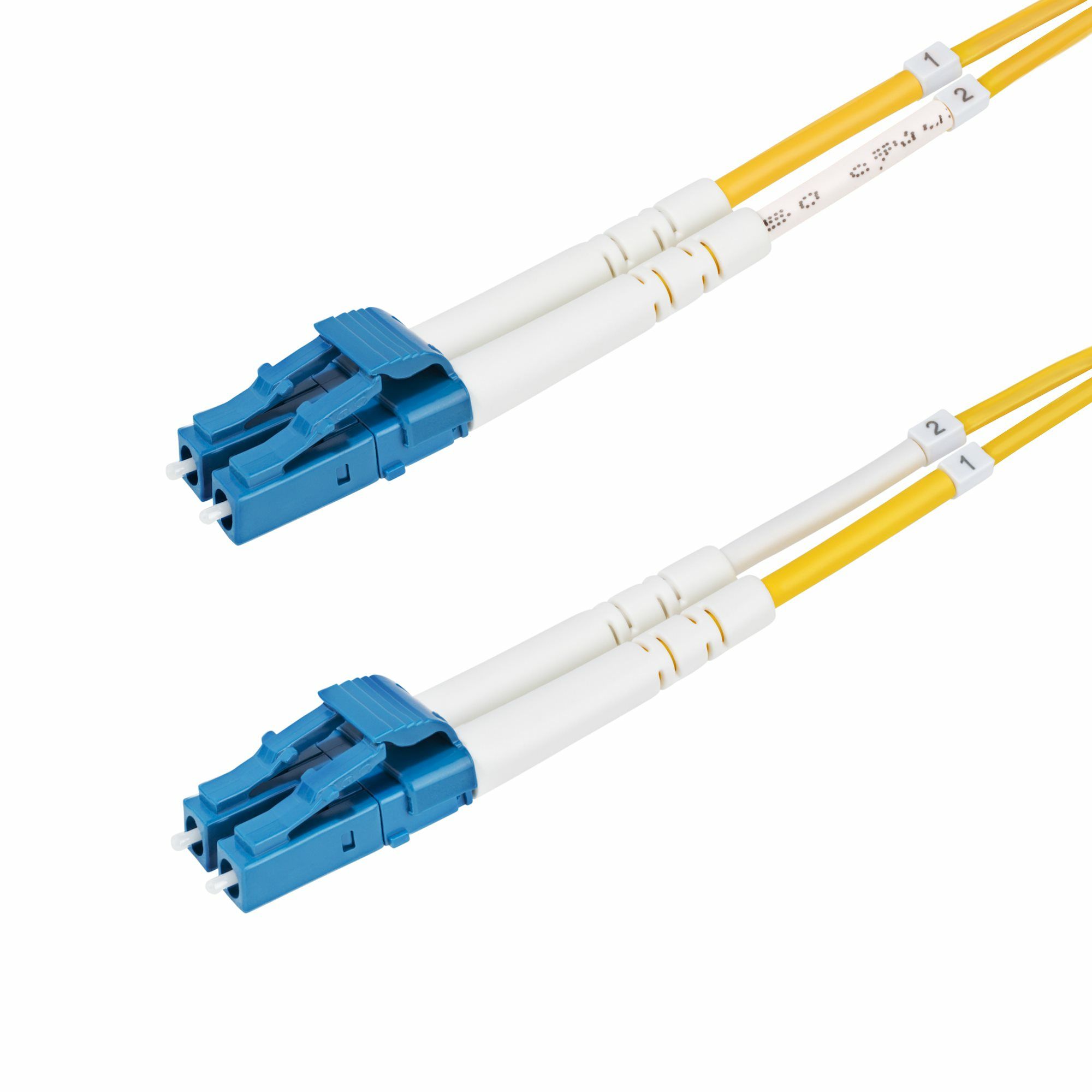 StarTech.com 25m LC/LC OS2 Single Mode Fiber Optic Cable - 9/125µm, 10G, LSZH