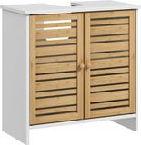 Homcom Badkamermeubel MDF 60x30x60cm Wit