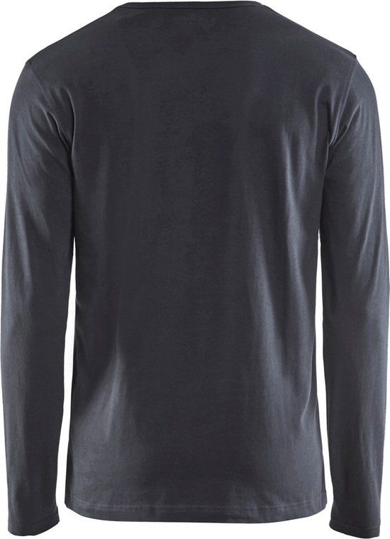 Blåkläder Blaklader T-shirt lange mouw 3500-1042 - Donkergrijs - S