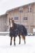 RIDING WORLD Oxford waterdichte deken, 220 gram, zwart, ruglengte 145 cm