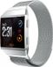 Strap-it Milanees Smartwatch bandje - Zilver - Geschikt voor Fitbit Ionic - Maat S