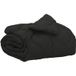 Duvet complet noir 140 x 200 cm microfibre