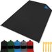 Wan GmbH Couverture de pique-nique - Imperméable et anti-sable - 150 x 110 cm - Noir