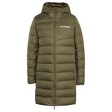 Adidas Terrex Terrex Multi Lichte Donsparka Met Capuchon 2.0 - Dames - Groen