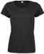 Tee Jays Dames Roll-Up T-shirt Black maat L