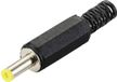 TRU COMPONENTS Connecteur basse tension Fiche, droit 4.0 mm 1.7 mm 1 pièce(s)