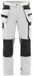 Blåkläder Schildersbroek met 4-weg stretch 1079-1645 - Wit/Donkergrijs - D116