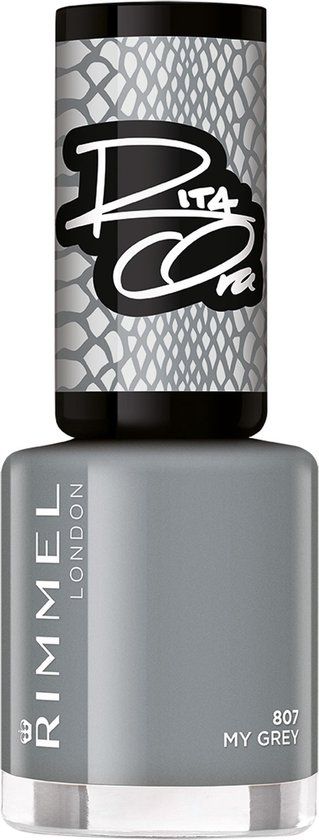Rimmel London 60 seconds SuperShine Nagellak - 807 My Grey - 12ml