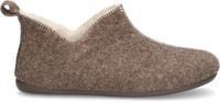 Manfield Dames Beige Pantoffels Maat 38
