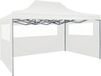 Merkloos / Sans marque Pop up partytent - Partytent opvouwbaar - Vouwtent - Partytent opvouwbaar met zijwanden - Wit