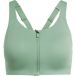 adidas Performance TLRD Impact Luxe High-Support Beha met Rits - Dames - Groen- 80A