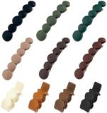 Cinaci Plastic Franse Haarkammen voor Bruiloft Bruidssluier Kleine Haarspelden met 23 Tanden DIY Hoofddeksel Knothouder Grips Haarspelden DIY Ambachten Haaraccessoires voor Vrouwen
