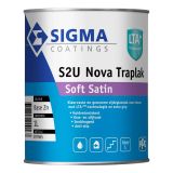 Sigma S2U Nova Traplak Soft Satin | Zijdeglans Anti|slip Trapverf | 1 LTR | Wit