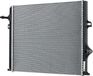 HELLA Radiateur pour refroidissement moteur, avec ailettes de refroidissement soudées, dimensions 565 x 488 mm, adapté entre autres pour BMW Série 4