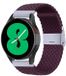 By Qubix Qubix - Braided Nylon Watch Strap for Huawei Watch GT 6 / GT 7 - 41mm - Dark Purple