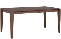 Beliani LOTTIE - Eettafel - Donkere houtkleur - 90 x 160 cm