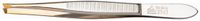 Erbe Solingen Pincet Schuin/Smal Verguld 9CM (ERBE92343)