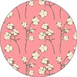 Bonateks Tapis de souris rond imprimé numériquement
