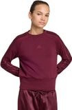 Adidas Sportswear Satin Sweatshirt - Kinderen - Bordeaux