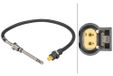 HELLA 6PT 358 181-741 Sensor, uitlaatgastemperatuur - 2-polige stekker