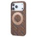 DENIOR Coque magnétique iPhone 18 Pro/17 Pro A30 avec support anneau - Kaki