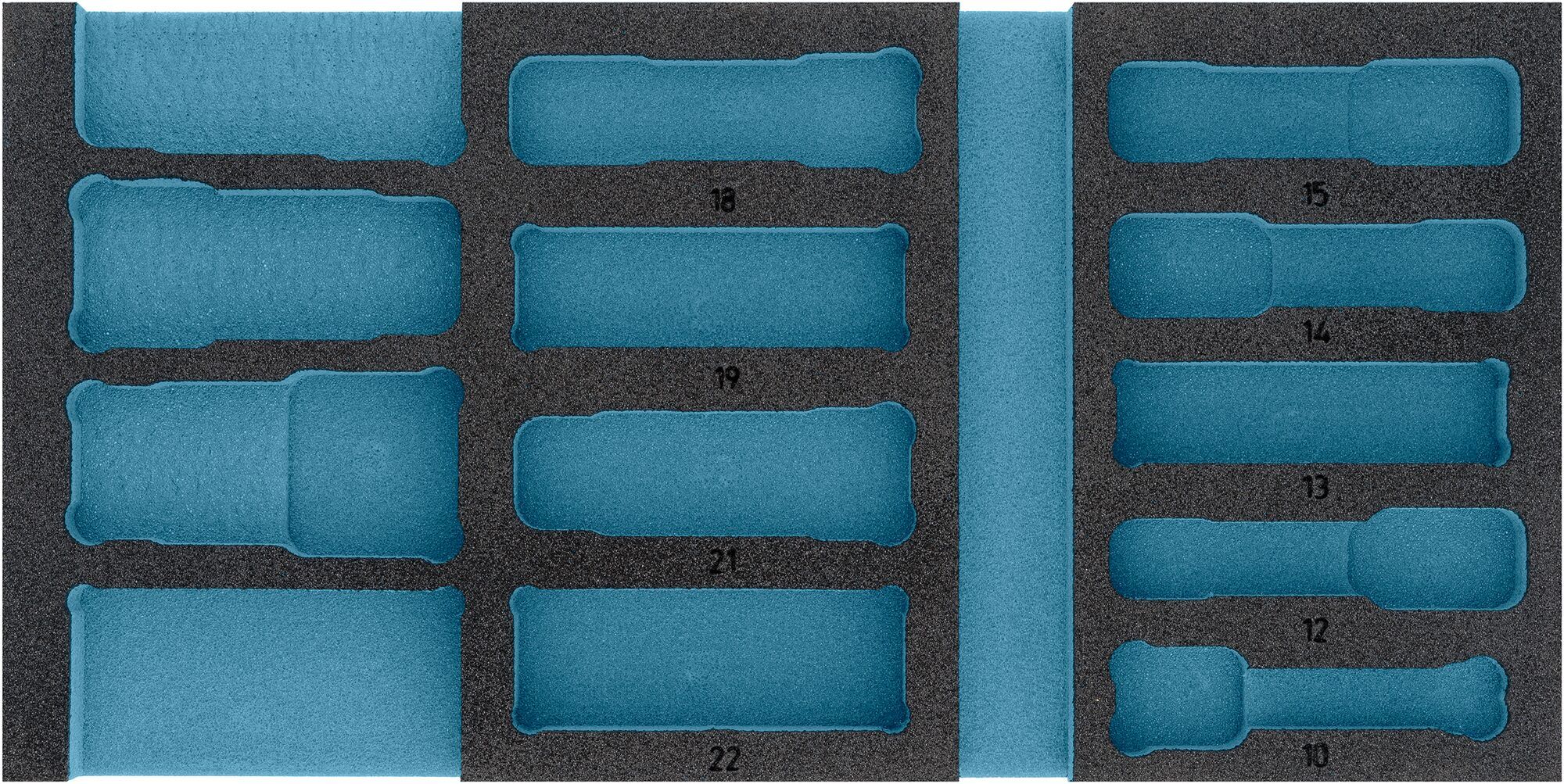 HAZET 2-componenten zachschuiminleg 163-459L · L x B: 342 mm x 172 mm