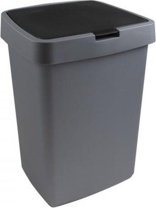 Sunware Delta Prullenbak - 25L - Zwart