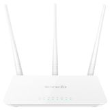 Merkloos Router router wifi router - 300 Mbit/s - 3 LAN-poorten - Drie antennes - Wit